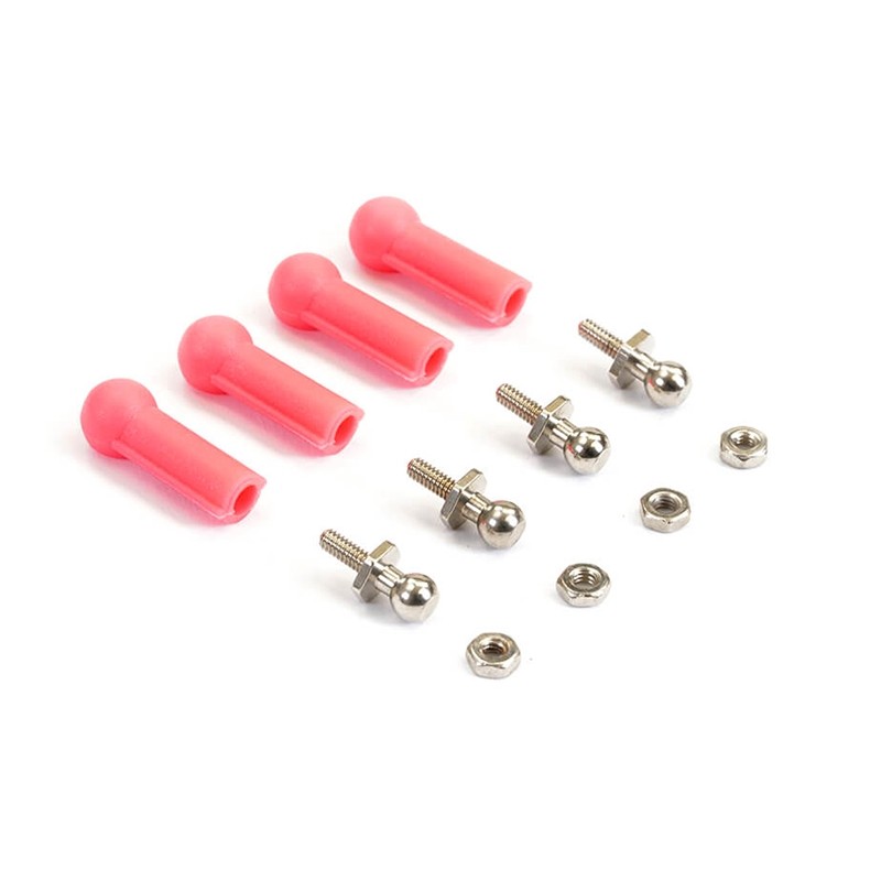 FASTRAX - ROTULES ET CHAPPES RED (6) FAST45R