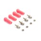FASTRAX - ROTULES ET CHAPPES RED (6) FAST45R
