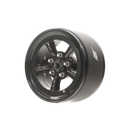 ProBuild™ 1.9" M5 Adjustable Offset Aluminum Beadlock Wheels (2) Black/Black