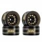 INJORA 1.0" 39g/pcs Brass Beadlock Wheels Negative Offset 2.65mm for 1/24 1/18 RC Crawlers (W1008)