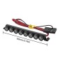 INJORA Nylon Molded 8LED Roof Light Bar for 1/18 TRX4M Bronco (4M-47)