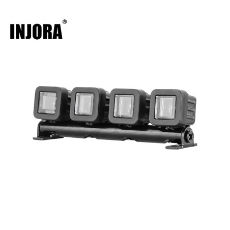 INJORA Square Spotlights Roof Light for 1/18 TRX4M Defender (4M-31)