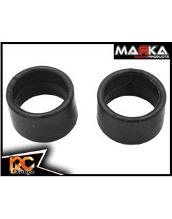 MARKA – V1R10-14 – Pneu Slick arrière 14mm gomme V1 10° pour RCP Track (1 paire)