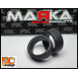 MARKA – V4F15 – Mini-Z 1/28 – Pneu slick avant gomme V4 15° pour RCP track (1 paire)