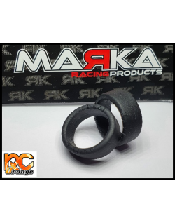 MARKA – V4F30 – Mini-Z 1/28 – Pneu slick avant gomme V4 30° pour RCP track (1 paire)