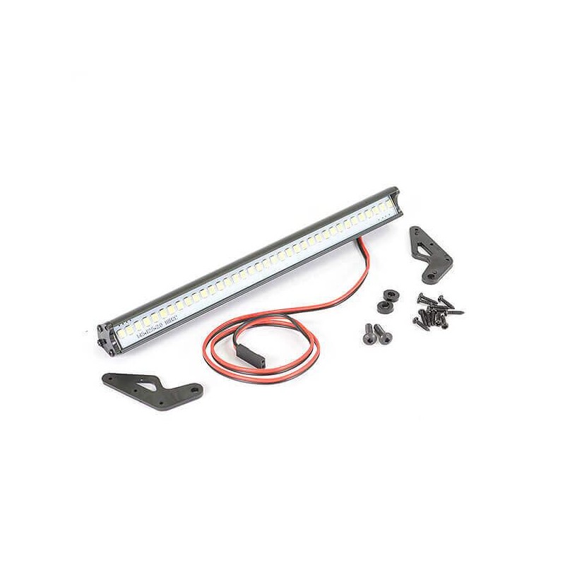 BARRE LUMINEUSE FASTRAX EN ALUMINIUM 36 LED AVEC SUPPORTS LATÉRAUX DE CABINE