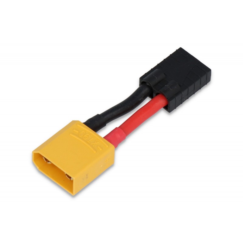 Adaptateur avec câble XT90 (M) compatible avec Traxxas (F) 50mm