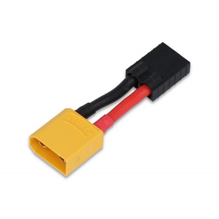 Adaptateur avec câble XT90 (M) compatible avec Traxxas (F) 50mm