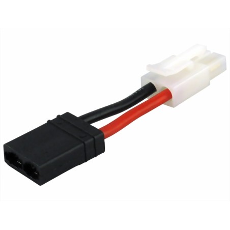 Adaptateur avec câble Tamiya (M) compatible avec Traxxas (F) 50mm