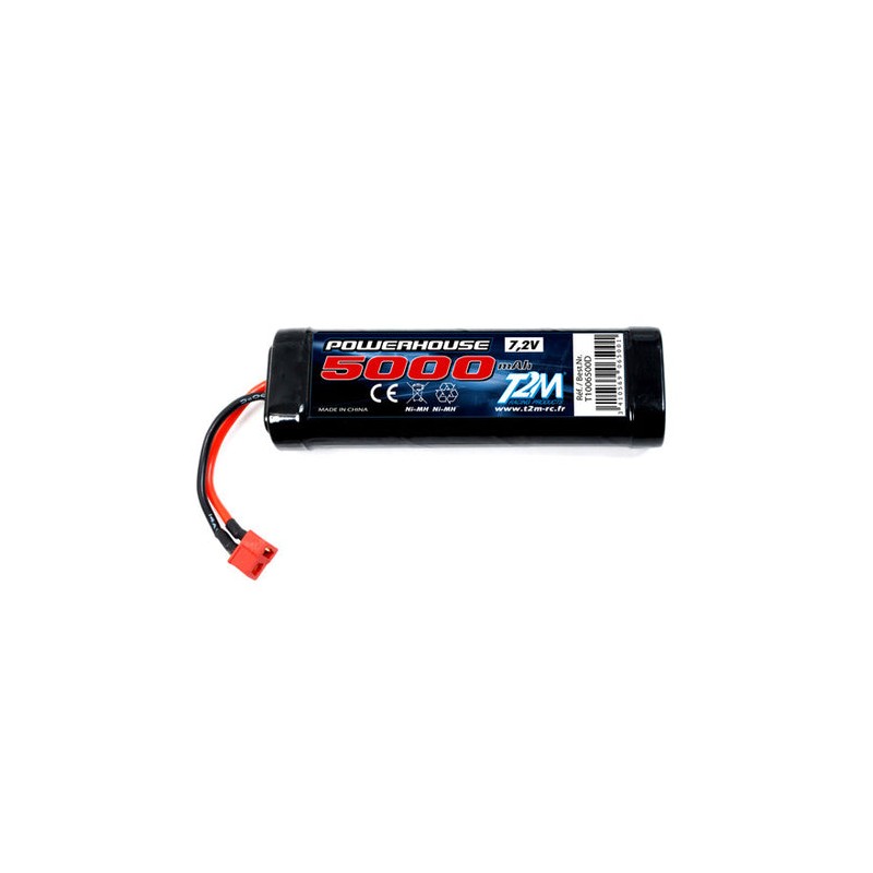 T2M Accu 7.2v Nimh 5000mah Dean T1006500D