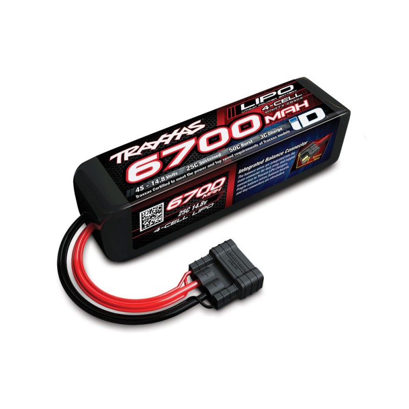 Traxxas Accu Lipo ID 14.8V 25C 6700mAh 2890X