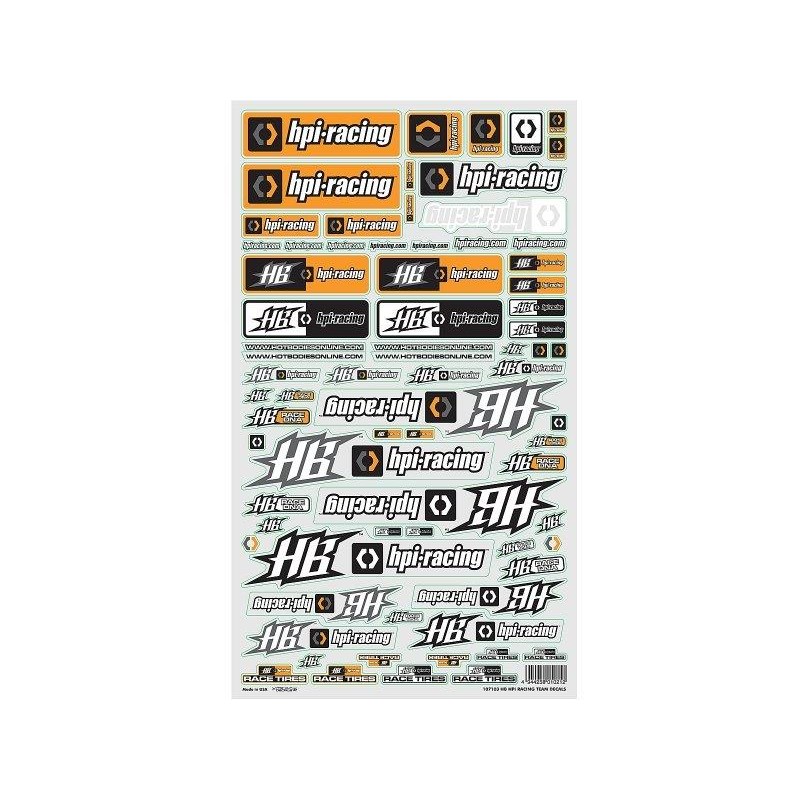 HB HPI TEAM DECAL