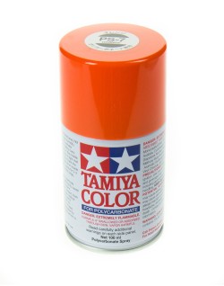 Tamiya Peinture Lexan Orange PS-7    86007