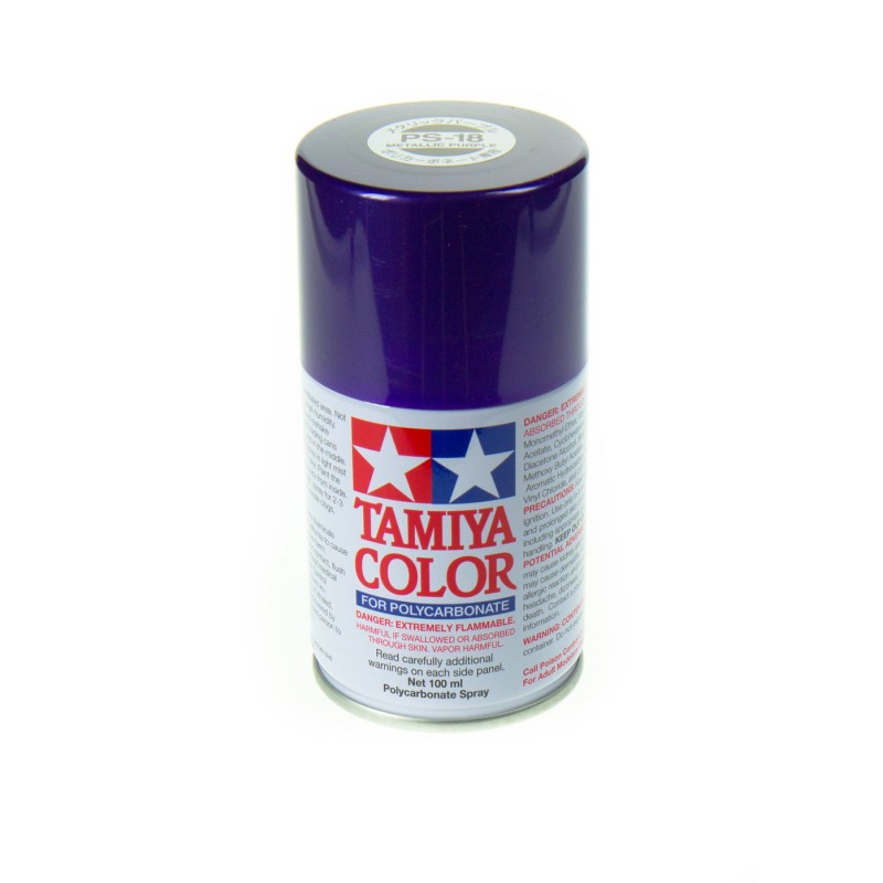 Tamiya Peinture Lexan Violet Métallisé PS-18 86018