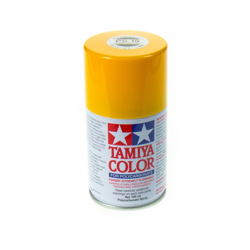 Tamiya Peinture Lexan Jaune Camel PS-19 86019