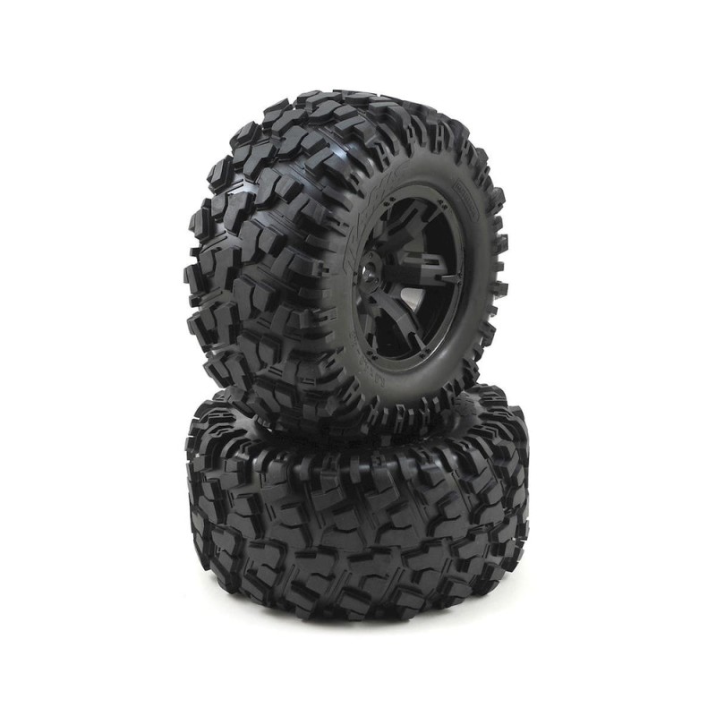 Traxxas Pneus Maxx AT X-Maxx + Jantes Noir (x2) 7772X