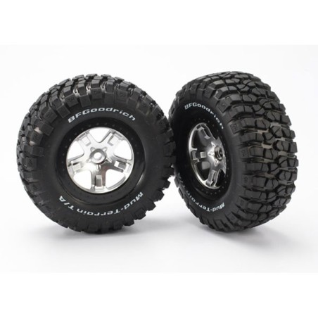ROUES MONTEES COLLEES BF GOODRICH POUR 4X4 AV / ARR-4X2 ARRIERE (2)
