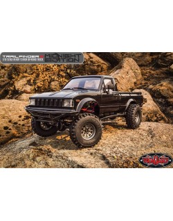 RC4WD Trail Finder 2 Midnight Edition RTR 4WD   à l'échelle 1/10 avec radio 2,4 GHz et ensemble de carrosserie Mojave II