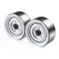 GRC 1.9 Metal Classic Beadlock Wheel Blanc