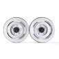 GRC 1.9 Metal Classic Beadlock Wheel Blanc