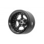 Boom Racing ProBuild™ 1.9" Spectre Adjustable Offset Aluminum Beadlock Wheels (2) Black/Black