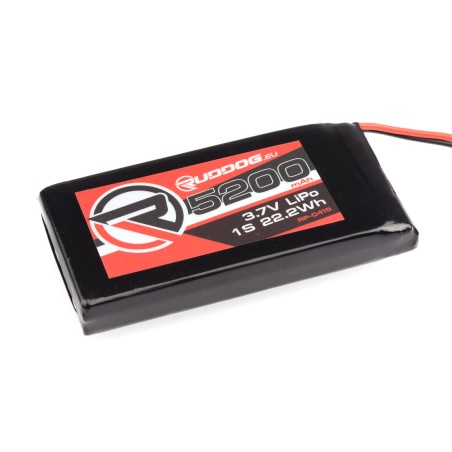 Batterie pour émetteur LiPo RUDDOG 5200mAh 3.7V M17