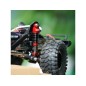 INJORA 53mm Aluminum Threaded Oil Filled Shocks Red for 1/18 TRX4M 4 PCS (4M-24)