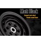 1.9 SR02 Beadlock Wheels matt black (2) GMADE - GM70174