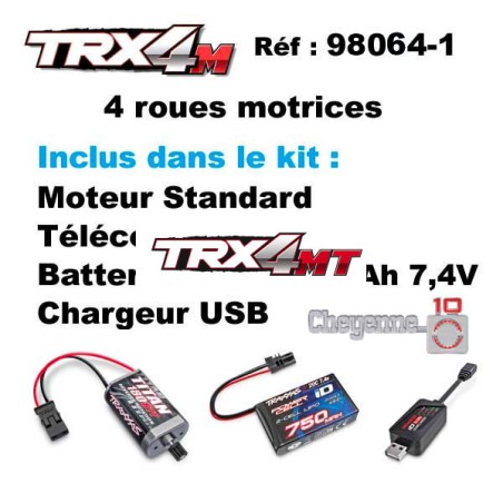 TRX-4MT K10 MONSTER TRUCK 1/18