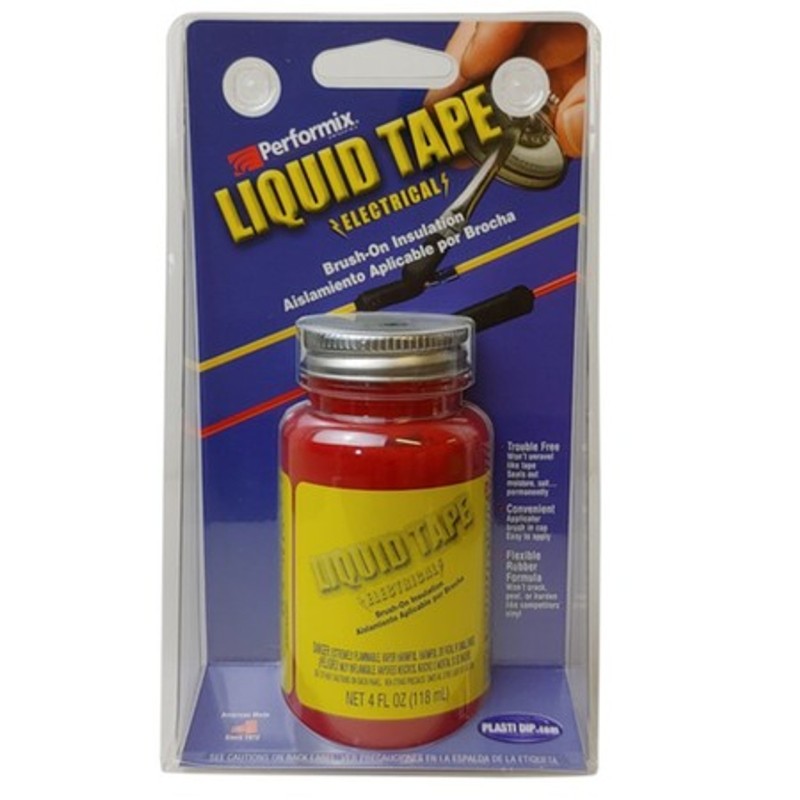 Isolant électrique liquide tape Plasti Dip bidon  118 ml