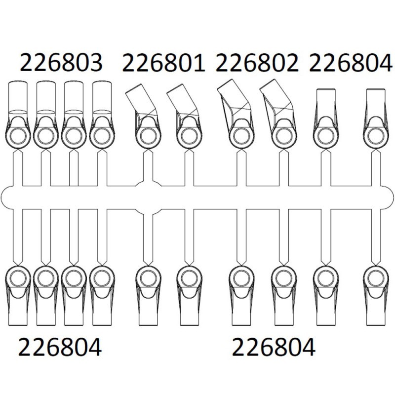 EMOX - ball buckle assembly