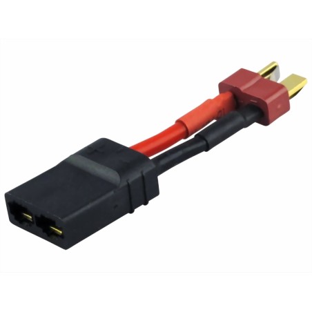 Adaptateur avec câble T-Plug (M) compatible avec Traxxas (F) 50mm