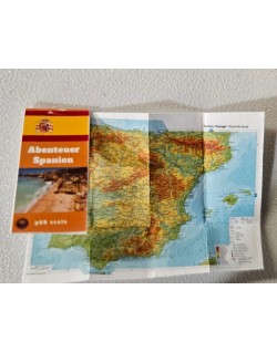 Carte de l'Espagne 1:10  1023