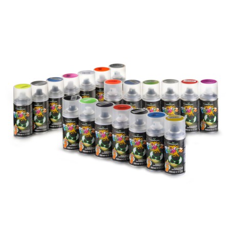 Spray pour Lexan ROUGE CLAIR FLUO 150 ml