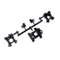 SUPPORT DE DIFFÉRENTIEL CENTRAL + PLATINE SUPÉRIEURE MBX8/8T/8T-R MUGEN