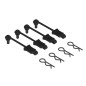 Arrma Set de Clip de Carrosserie 1/10 Médium (x4) AR390165