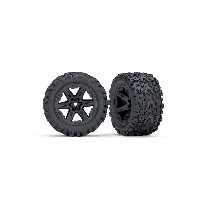 Traxxas Pneus Talon 2.8 + Jantes RXT Noir