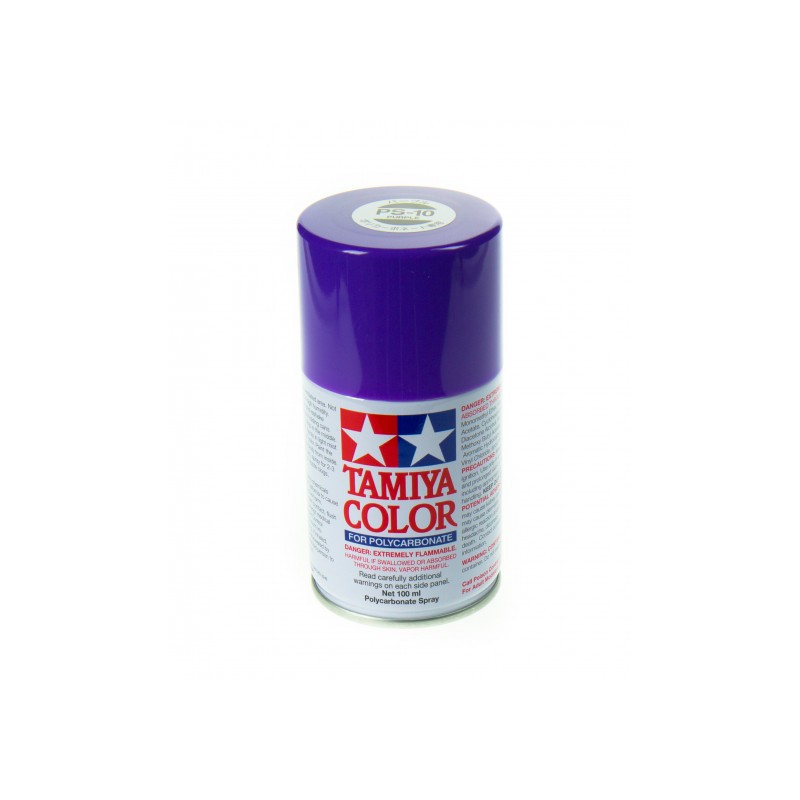 Tamiya Peinture Lexan Violet PS-10 86010