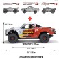 1/8 MOJAVE 4X4 4S BLX Desert Truck RTR, White