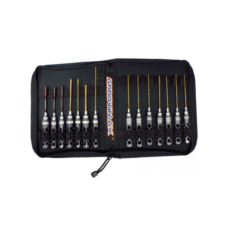 Arrowmax AM Honeycomb Toolset (14Pcs) With Tools bag AM-199407