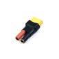 Adaptateur Connectiques 4mm (M) - XT60 (F) Version Compacte Absima - 3040059