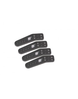 Support d'extension d'amortisseur en carbone Boom Racing 4 pièces pour Crawler