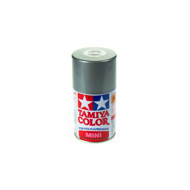 Tamiya Peinture Lexan Argent PS-12    86012