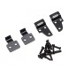 Kit de charnière de capot en métal Boom Racing BRX02321 pour BRX02 109