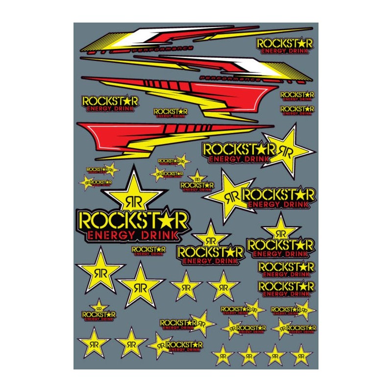 Wrap ROCK STAR RED 1/10