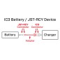 Spektrum Adaptateur IC3 (Batterie) Vers BEC (Variateur) SPMXCA310