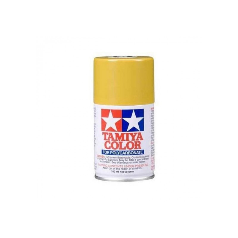 Tamiya Peinture Lexan Jaune Moutarde PS-56    86056