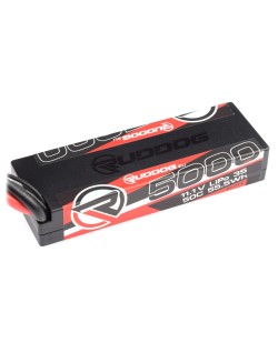 Batterie LiPo Stick RUDDOG 5000mAh 50C 11.1V avec prise XT60