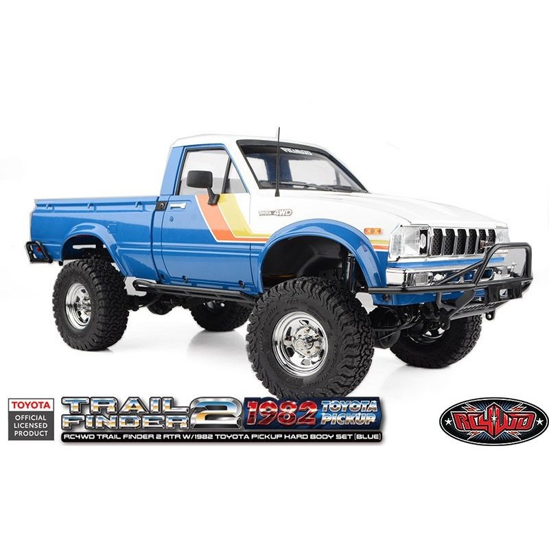 Trail Finder 2 RTR avec 1982 Toyota Pickup Carosserie bLeu RC4WD